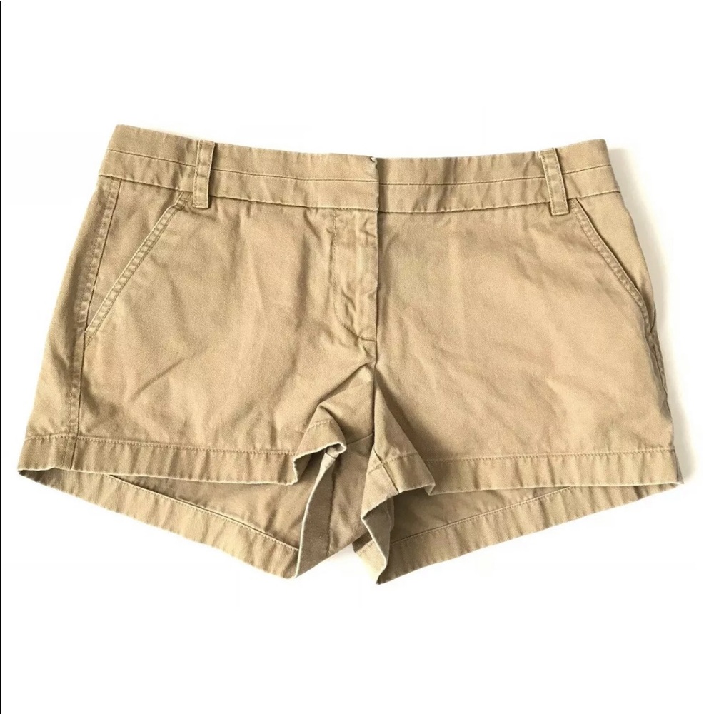 J. Crew Chino Women's Shorts Size 8 Beige